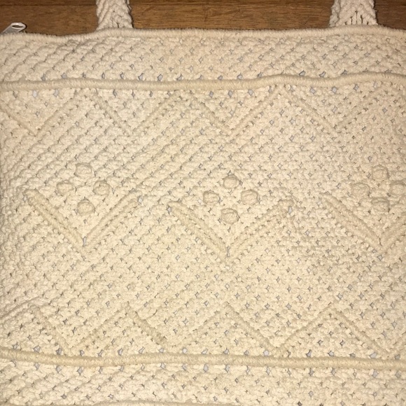 Vintage Knit Tote Bag - Picture 5 of 6
